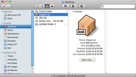 zip rar file opener for mac